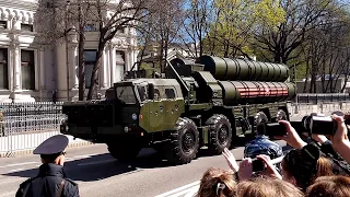 Репетиция парада 7 мая 2017 Москва