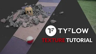 Texturing using live footage | tyFlow Tutorial