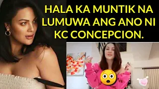 HALA KA MUNTIK NA LUMUWA ANG ANO NI KC CONCEPCION HABANG NAGTI- TIKTOK KALOKA!!!