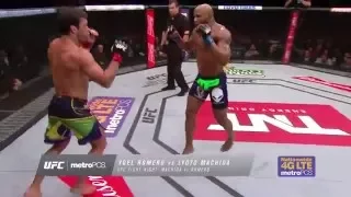 Yoel Romero nocauteia o brasileiro Lyoto Machida