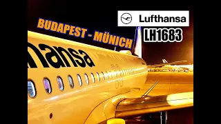 ✈️ TRIP REPORT ✈️ | #LUFTHANSA | Airbus A320 | Budapest - Münich | Full flight