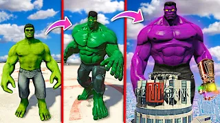 Upgrading HULK To GOD HULK In GTA 5.. (Mods)