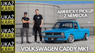 4K | „TO NENI PŘEDĚLANEJ GOLF?“ | VW CADDY MK1 | @sedlisedlacek99