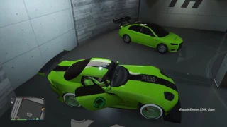 Grand Theft Auto V New 60 car garage tour ( Import Export DLC)