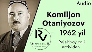 Komiljon Otaniyozoy 1962 yil.Комилжон Отанийозов 1962 йил.