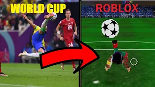Recreating World Cup Goals in TPS ULTIMATE SOCCER!