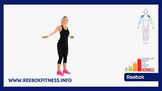 Reebok Fitness Online Workout  Wrist Weights   Arm Circles