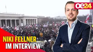 Niki Fellner über Mega-Demo in Wien