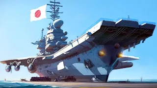 New Japanese BILLIONS $ Aircraft Carrier Is Finally Ready For Action | US Shocked