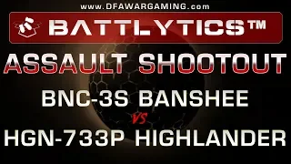 Assault 'Mech Shootout Part 1: Banshee BNC-3S vs Highlander HGN-733P