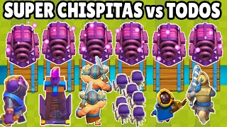 SUPER SPARKY vs ALL CARDS | Clash Royale