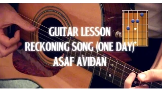 How To Play "Reckoning Song" (One day) by Asaf Avidan - Tab