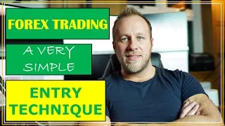 ANYONE CAN TRADE FOREX   A VERY Simple Entry Technique