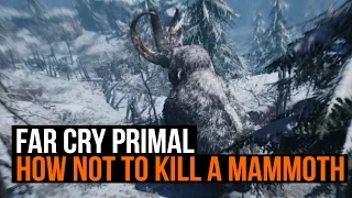 Far Cry Primal: How (not) to kill a Mammoth