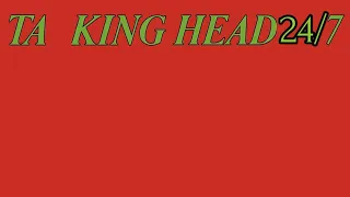 For how long is each Talking Heads song title sung?