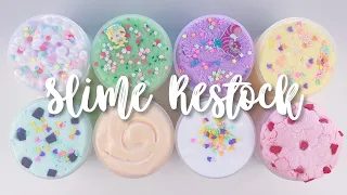 SLIME RESTOCK: NEW DIY COOKIE MILK & HIGHLY REQUESTED SLIMES! August 2nd