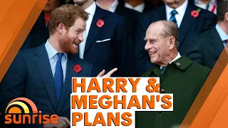 Prince Harry and Meghan Markle's UNEXPECTED reaction to Prince Philip's death | Sunrise