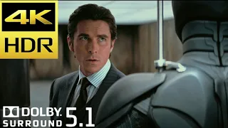 Bruce Wayne Retires as Batman Scene | The Dark Knight (2008) Movie Clip 4K HDR