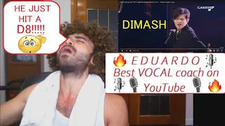 Vocal Coach Reacts: Dimash Kudaibergen 'Unforgettable Day' GAKKU Concert