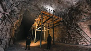 Заброшенное подземное зернохранилище Госрезерва