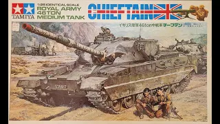 1968 Tamiya 1/25 Royal Army 46 Ton Medium Tank Chieftain