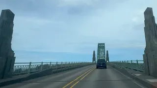 Driving Time-Lapse to Waldport, Oregon￼