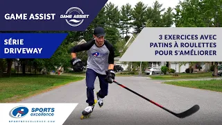 3 exercices avec patins à roulettes pour s'améliorer (Sports Excellence - Game Assist)