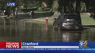 Water From Rahway River Floods Cranford Neighborhood