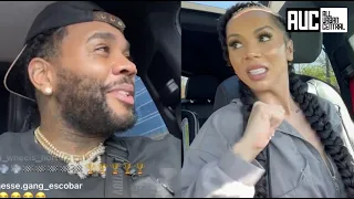 "Im Bout To Eat That" Kevin Gates Links Up With Brittany Renner While Dreka At Home