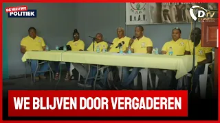 🚀 De Nieuwe Politiek LIVE • Flitsen Persconferentie Bonden over EBS (Suriname)