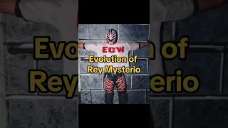 Evolution of Mysterio #wwe #reymysterio #evolution #shorts #raw #lwo #wrestling #aew #smackdown #619