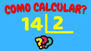 COMO CALCULAR 14 DIVIDIDO POR 2? | Dividir 14 por 2