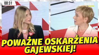 BURZLIWA DEBATA! Wystraszona Gajewska TŁUMACZY się Stachowiak-Różeckiej