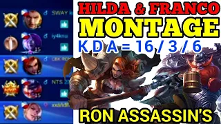 Hilda and Franco Montage Highlights Gameplay 2020 | Mobile Legends