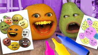 Annoying Orange - The 3 Marker Challenge!