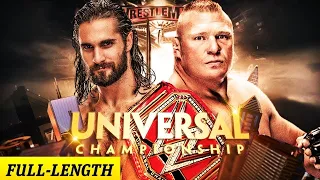 Brock Lesnar vs Seth Rollins Full Match -WWE WrestleMania 2020 Universal Champion