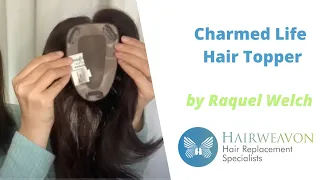 Charmed Life Hair Topper 12″ by Raquel Welch | Human Hair Topper | Colour Shown R6 Dark Chocolate