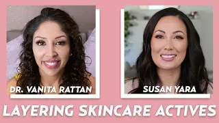 How to Safely Layer Actives For Hyperpigmentation with Dr. Vanita Rattan | Skincare with @SusanYara