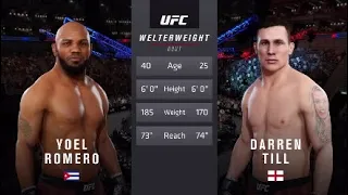 UFC 3  Yoel Romero vs Darren Till  Full Fight