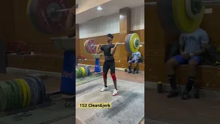 152 KG CLEAN&JERK | WEIGHTLIFTING