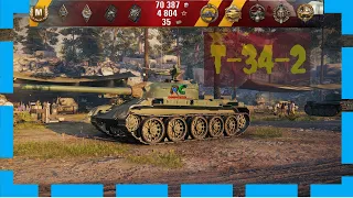 T34-2 killer day Pools medal ||World of tanks||