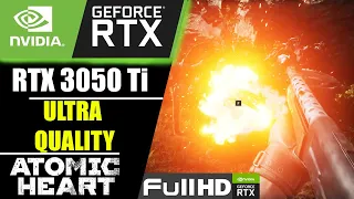 RTX 3050 TI | ULTRA QUALITY SETTINGS IN Atomic Heart (RELEASE VERSION) | FULLHD GAMEPLAY | RTX ON