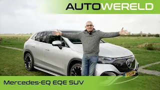Dit gaat verder dan alleen een elektrische auto | Review Mercedes-EQ EQE SUV | RTL Autowereld