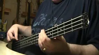 Pink Floyd Marooned Bass Cover