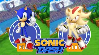 Sonic 🆚 Super Shadow | vs All Bosses Zazz Eggman - All 66 Characters Unlocked