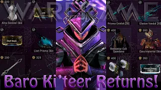 Warframe - Baro Ki'Teer Returns! [17th May 2024]