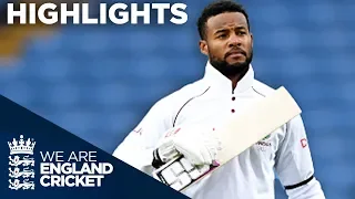 Hope Hits Hundred To Secure Historic Win | England v Windies 2nd Test Day 5 2017 - Highlights