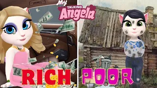 My Talking Angela 2 || Rich and Poor || on Mother's Day.