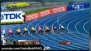 Usain Bolt 9 77 100M Men Final Moscow 2013