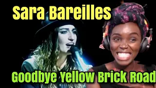 Sara Bareilles - Goodbye Yellow Brick Road (Live from Atlanta) | REACTION